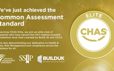 We are proud to announce that we are now accredited by CHAS!